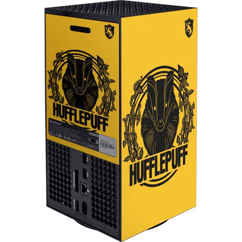 Wizarding Worlds Harry Potter Hufflepuff Illustration Xbox Series X Bundle Skin