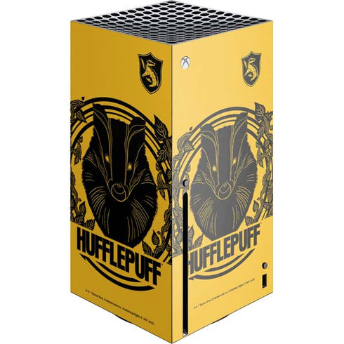 Wizarding Worlds Harry Potter Hufflepuff Illustration Xbox Series X Skins
