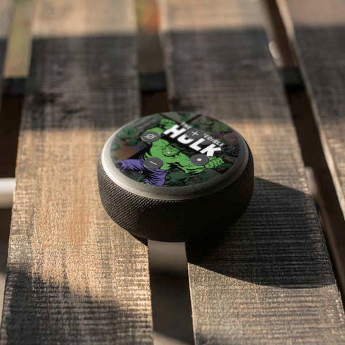 Marvel Classic Comics Hulk Fighter Vintage Amazon Echo Dot Skin