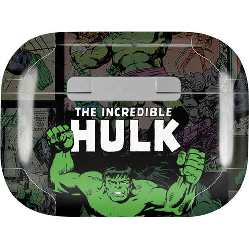 Marvel Classic Comics Hulk Fighter Vintage AirPods Skins