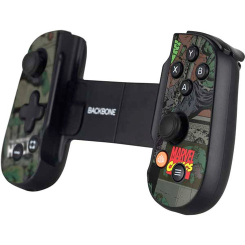 Marvel Classic Comics Hulk Fighter Vintage Backbone One for iPhone Game Controller Skin