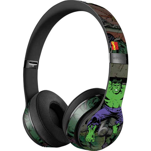 Marvel Classic Comics Hulk Fighter Vintage Beats Solo 3 Wireless Skin