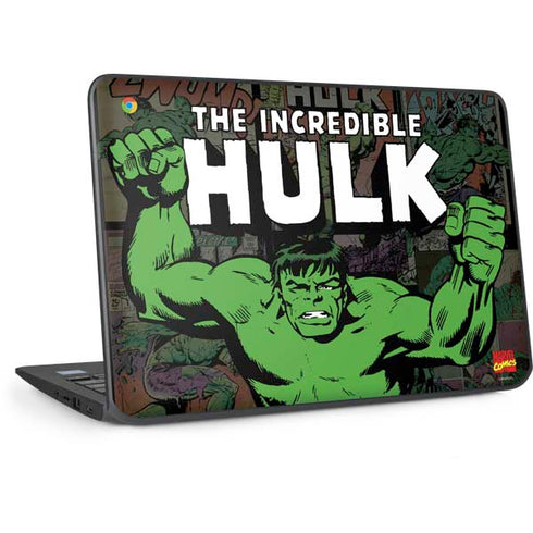 Marvel Classic Comics Hulk Fighter Vintage HP Chromebook Skin