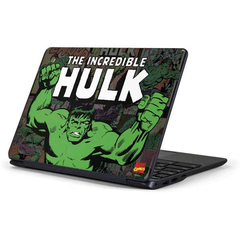 Marvel Classic Comics Hulk Fighter Vintage Samsung Chromebook Skin