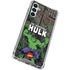Marvel Classic Comics Hulk Fighter Vintage Galaxy A14 5G Clear Case