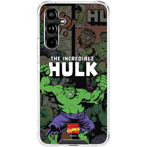Marvel Classic Comics Hulk Fighter Vintage Galaxy A54 5G Clear Case