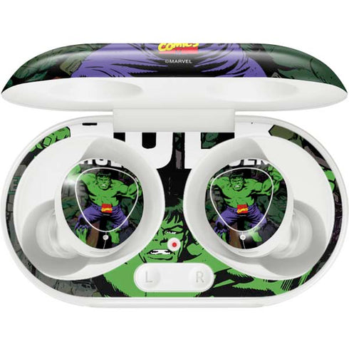 Marvel Classic Comics Hulk Fighter Vintage Galaxy Buds Plus Skin