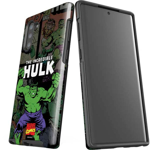 Marvel Classic Comics Hulk Fighter Vintage Galaxy Note 10 Pro Case