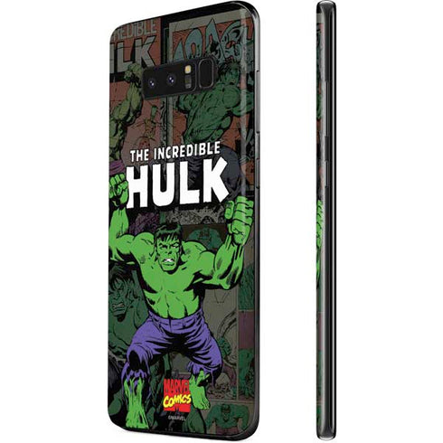 Marvel Classic Comics Hulk Fighter Vintage Galaxy Note 8 Skin