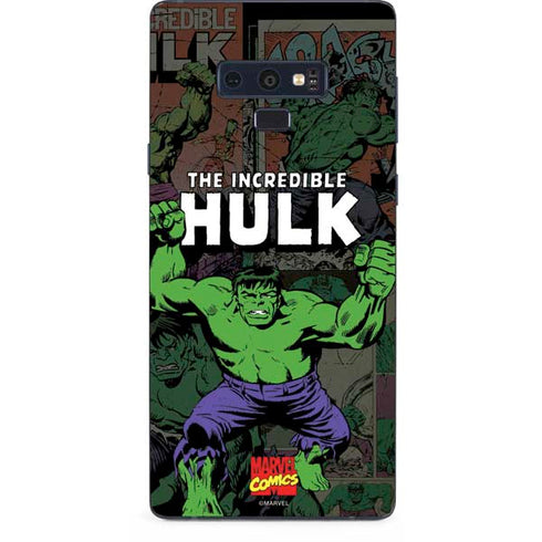 Marvel Classic Comics Hulk Fighter Vintage Galaxy Note 9 Skin