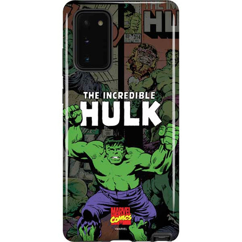 Marvel Classic Comics Hulk Fighter Vintage Galaxy Note20 5G Pro Case