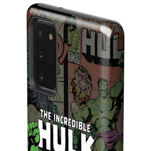 Marvel Classic Comics Hulk Fighter Vintage Galaxy Note20 5G Pro Case