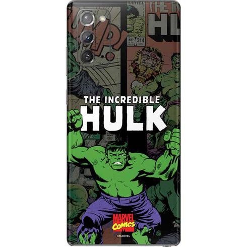 Marvel Classic Comics Hulk Fighter Vintage Galaxy Note20 5G Skin