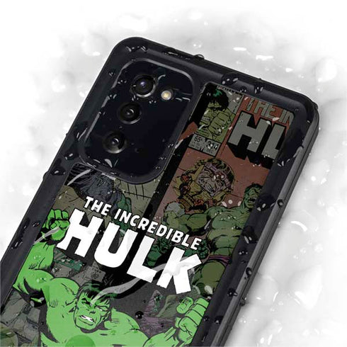 Marvel Classic Comics Hulk Fighter Vintage Galaxy Note20 5G Waterproof Case