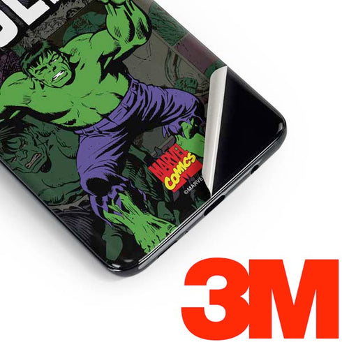 Marvel Classic Comics Hulk Fighter Vintage Galaxy S10 Plus Skin