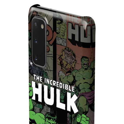 Marvel Classic Comics Hulk Fighter Vintage Galaxy S20 Lite Case