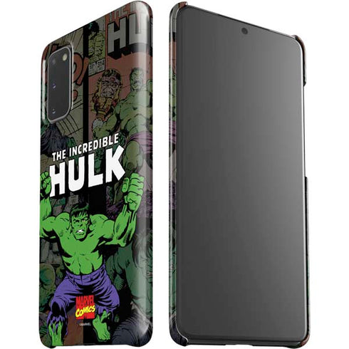 Marvel Classic Comics Hulk Fighter Vintage Galaxy S20 Lite Case