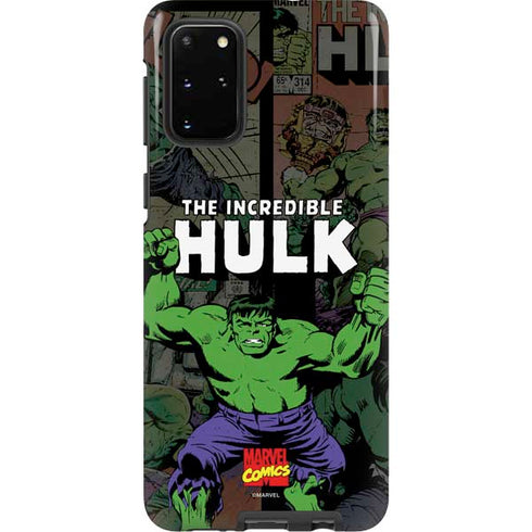 Marvel Classic Comics Hulk Fighter Vintage Galaxy S20 Plus Pro Case