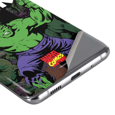 Marvel Classic Comics Hulk Fighter Vintage Galaxy S20 Skin