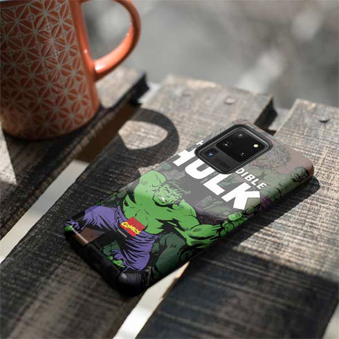 Marvel Classic Comics Hulk Fighter Vintage Galaxy S20 Ultra 5G Pro Case