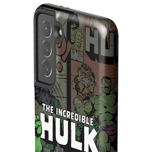 Marvel Classic Comics Hulk Fighter Vintage Galaxy S21 5G Pro Case