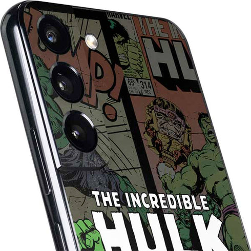 Marvel Classic Comics Hulk Fighter Vintage Galaxy S22 Skin