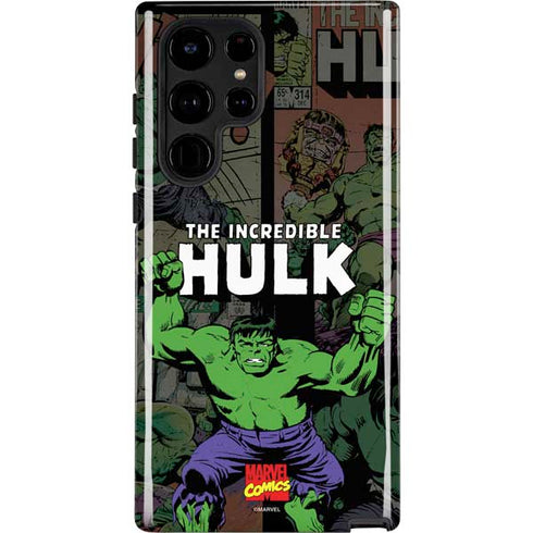 Marvel Classic Comics Hulk Fighter Vintage Galaxy S22 Ultra Pro Case