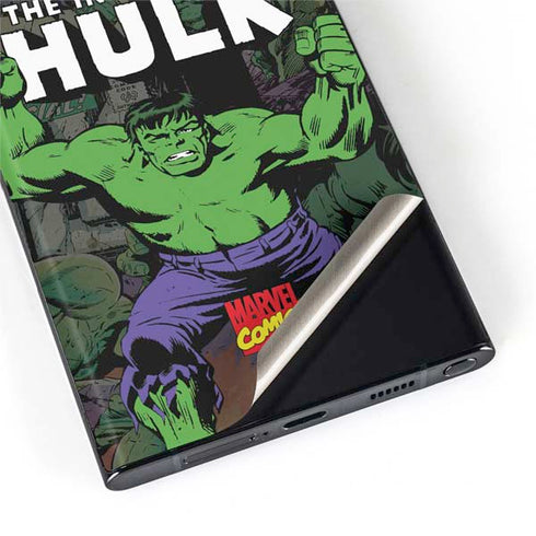 Marvel Classic Comics Hulk Fighter Vintage Galaxy S22 Ultra Skin