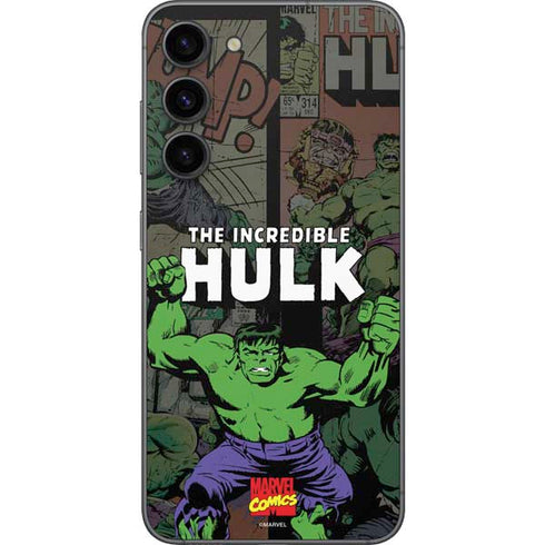 Marvel Classic Comics Hulk Fighter Vintage Galaxy S23 FE Skin