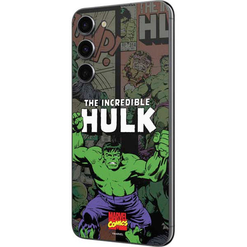 Marvel Classic Comics Hulk Fighter Vintage Galaxy S23 FE Skin