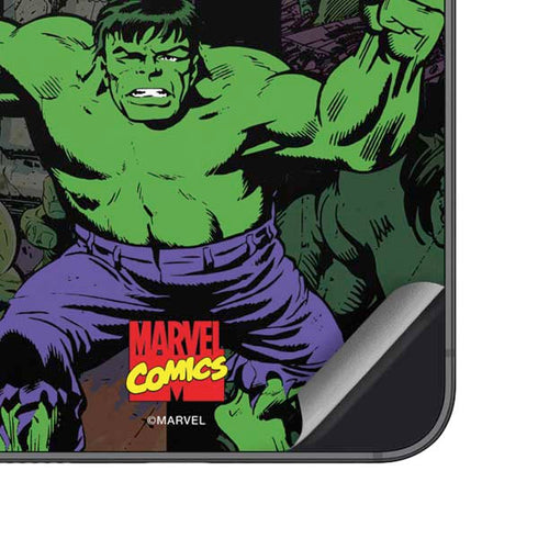 Marvel Classic Comics Hulk Fighter Vintage Galaxy S23 FE Skin