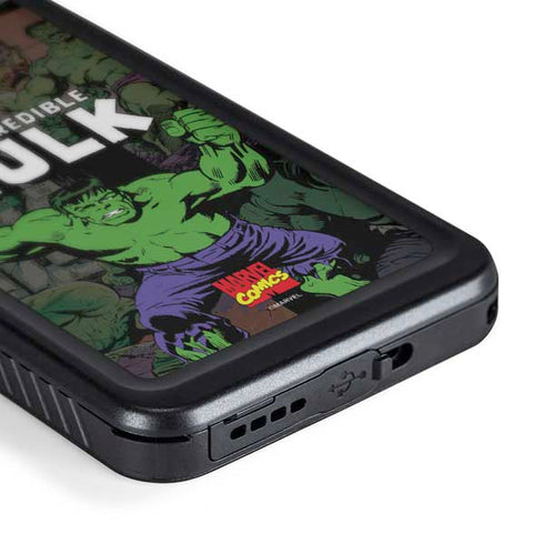 Marvel Classic Comics Hulk Fighter Vintage Galaxy S23 Plus Waterproof Case