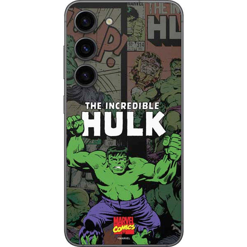 Marvel Classic Comics Hulk Fighter Vintage Galaxy S23 Skin