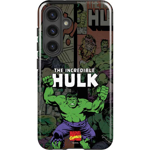 Marvel Classic Comics Hulk Fighter Vintage Galaxy S24 Impact Case