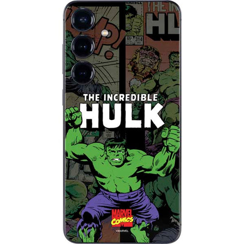 Marvel Classic Comics Hulk Fighter Vintage Galaxy S24 Plus Skin