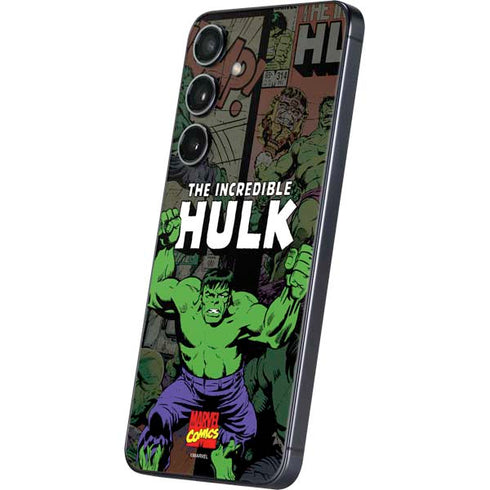 Marvel Classic Comics Hulk Fighter Vintage Galaxy S24 Plus Skin