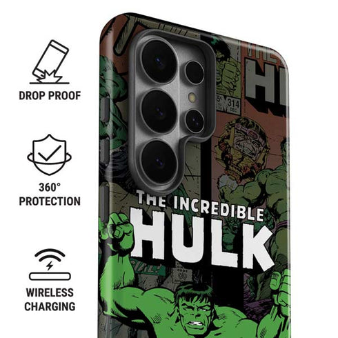 Marvel Classic Comics Hulk Fighter Vintage Galaxy S26 Ultra Impact Case