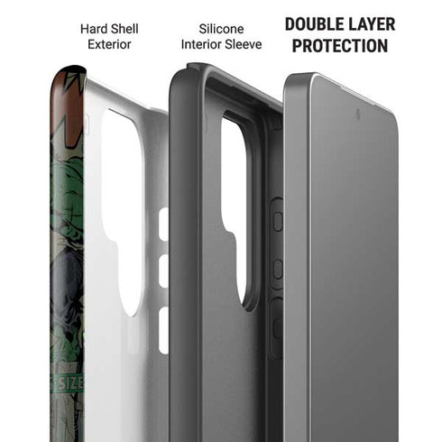 Marvel Classic Comics Hulk Fighter Vintage Galaxy S26 Ultra Impact Case