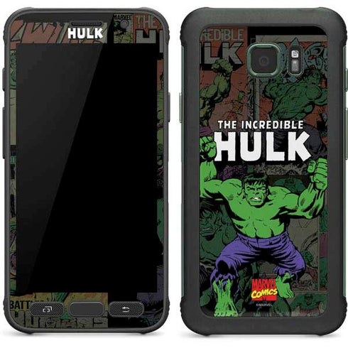 Marvel Classic Comics Hulk Fighter Vintage Galaxy S7 Active Skin