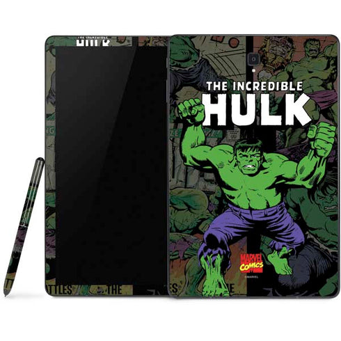 Marvel Classic Comics Hulk Fighter Vintage Samsung Galaxy Tab Skin