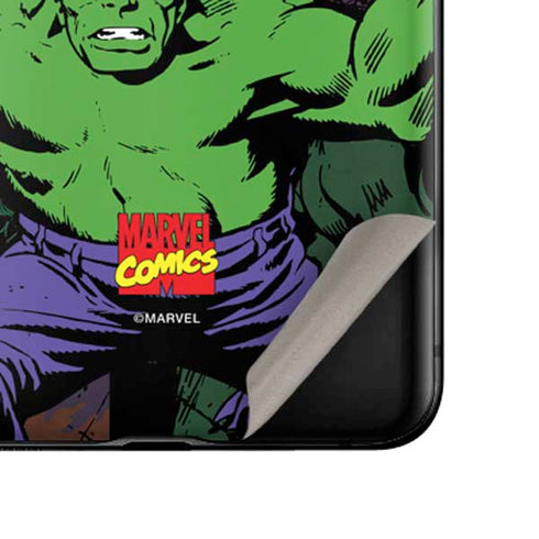 Marvel Classic Comics Hulk Fighter Vintage Galaxy Z Flip Skin