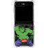 Marvel Classic Comics Hulk Fighter Vintage Galaxy Z Flip5 5G Clear Case