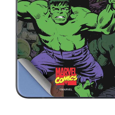 Marvel Classic Comics Hulk Fighter Vintage Galaxy Z Fold5 5G Skin