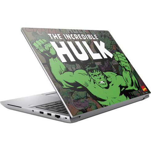 Marvel Classic Comics Hulk Fighter Vintage HP ZBook Fury 16 G10 Skin