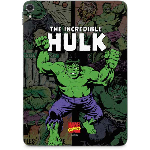 Marvel Classic Comics Hulk Fighter Vintage Apple iPad Pro Skin