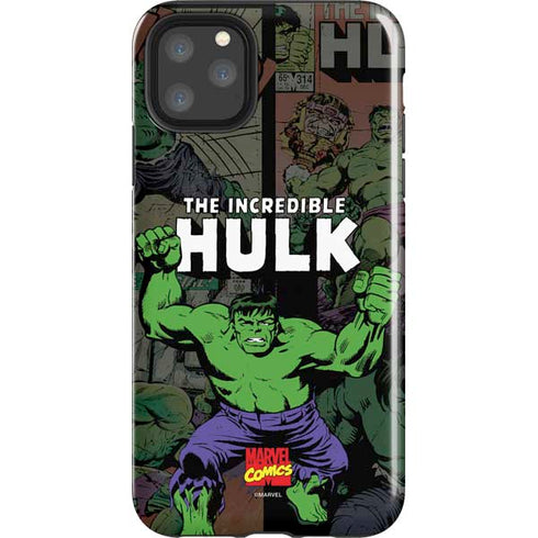 Marvel Classic Comics Hulk Fighter Vintage iPhone Cases