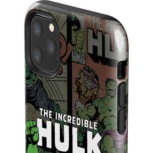 Marvel Classic Comics Hulk Fighter Vintage iPhone 11 Pro Max Impact Case