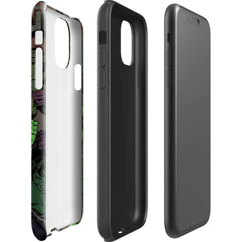 Marvel Classic Comics Hulk Fighter Vintage iPhone 11 Pro Max Impact Case