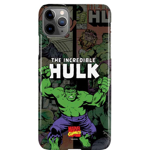 Marvel Classic Comics Hulk Fighter Vintage iPhone Cases