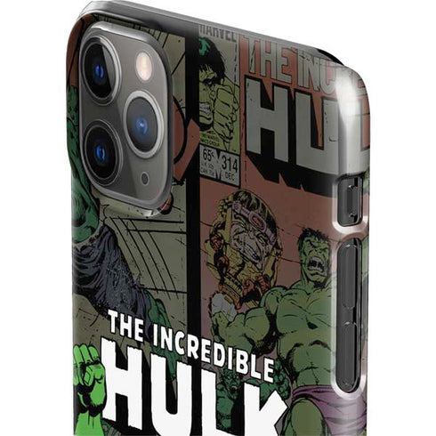 Marvel Classic Comics Hulk Fighter Vintage iPhone 11 Pro Max Lite Case